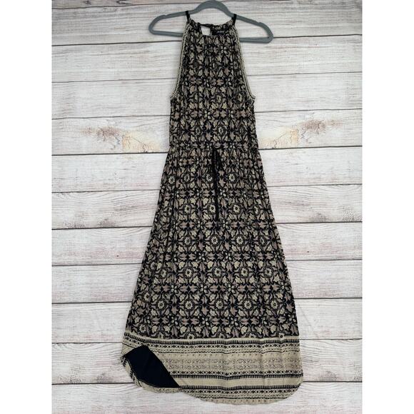 Lucky Brand Dress Womens Small Floral Boho Sleeveless Maxi P415 - Picture 1 of 12